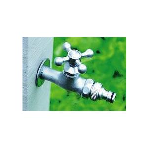 水栓柱：立水栓ユニット-モ・エット・補助蛇口付（ブルーグレー）[W-208]【水栓器具】_2