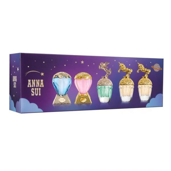 ANNA SUI アナスイ ミニ香水セット コンパクト 2023 各5ml×5個 ANNA SUI アナスイ ミニ香水セット コンパクト 2023 各5ml×5個