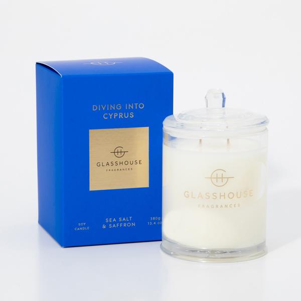 グラス ハウス アロマ キャンドル ラージ キプロス 380g GLASS HOUSE M023624香水通販フィールfeel 通販
