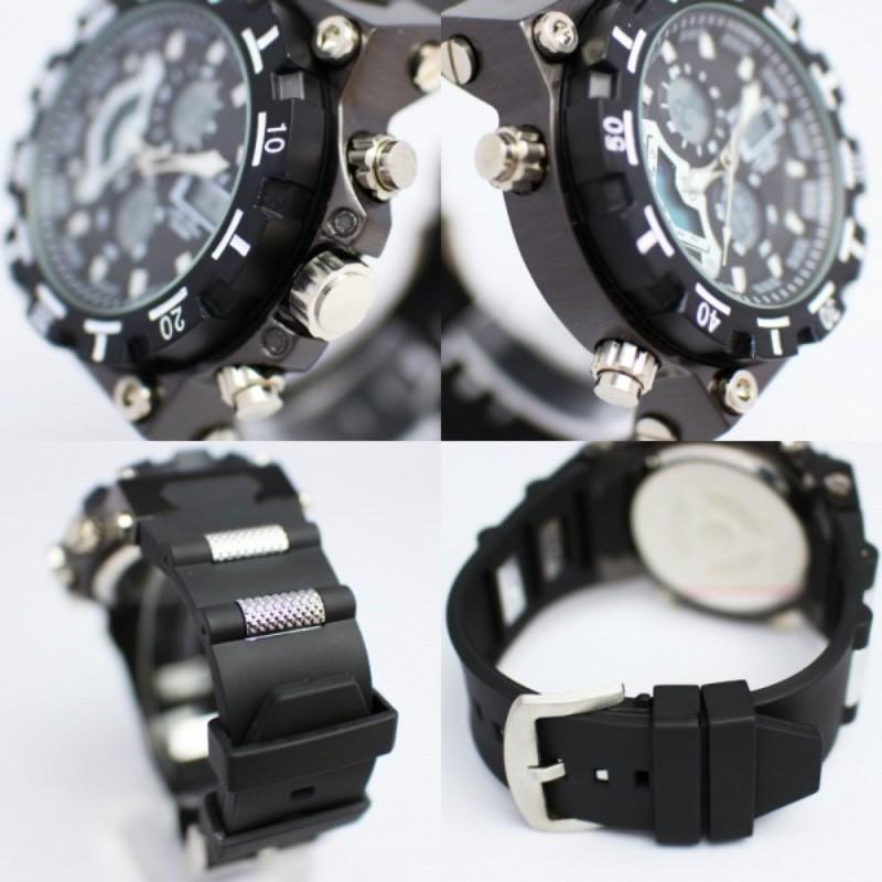 腕時計 アナデジ アナログ&デジタル 日付 月 曜日表示 アラーム 時報