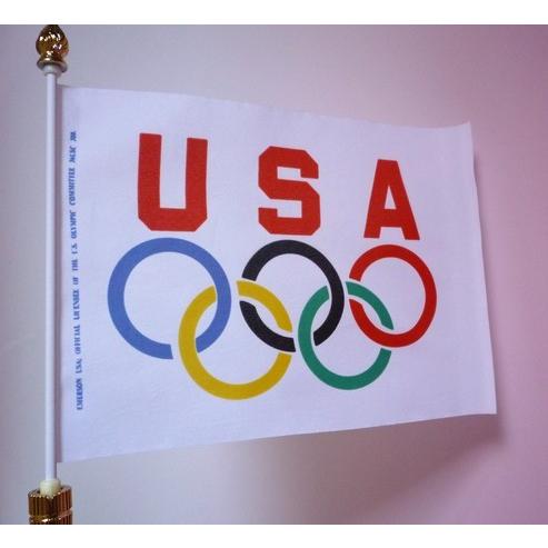 Ｕ．Ｓ　ＯＬＹＭＰＩＣ　ＴＯＲＣＨ　（アメリカ五輪フラッグ） |  | 01