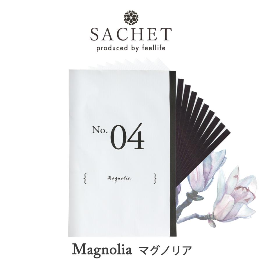 742円 人気を誇る 742円 ランキングTOP5 サシェ マグノリア 10個セット 袋 クローゼット ルームフレグランス 芳香剤