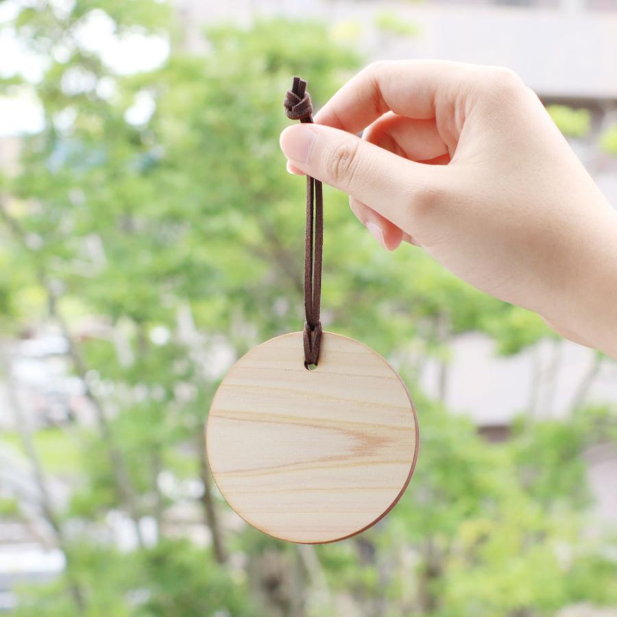 feellife アロマウッド ひのき ヒノキ アロマプレート まる 土佐ヒノキ