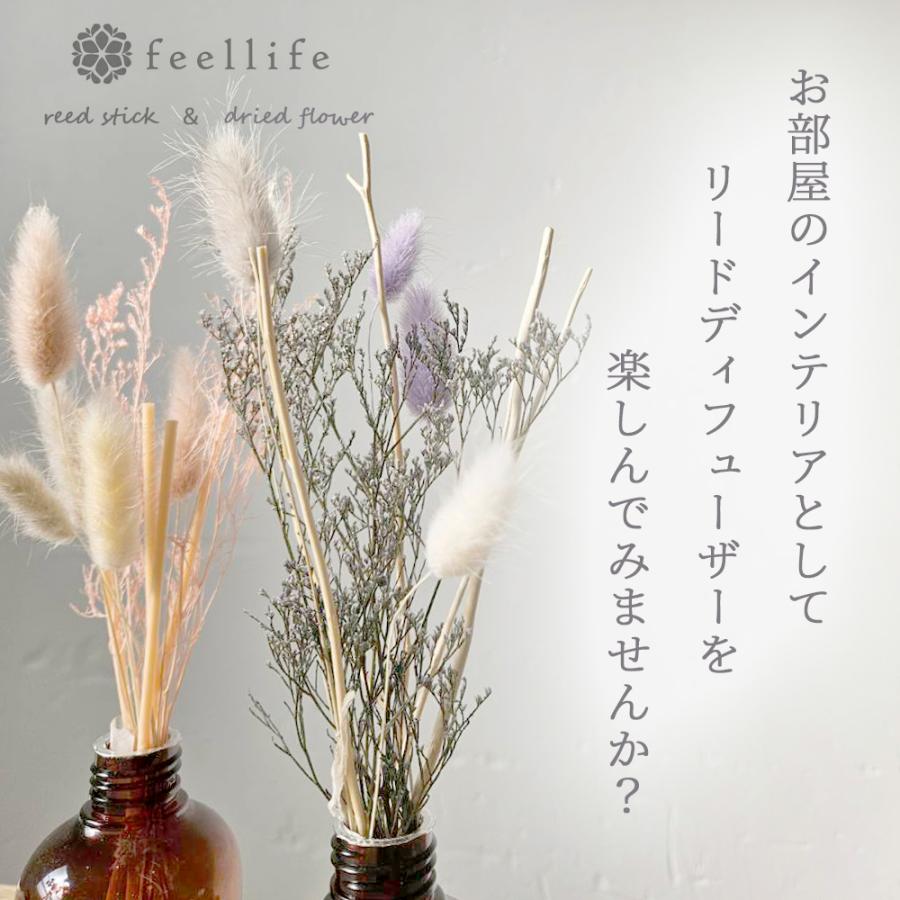 feellife リードディフューザー スティック リードスティック 柳 枝の