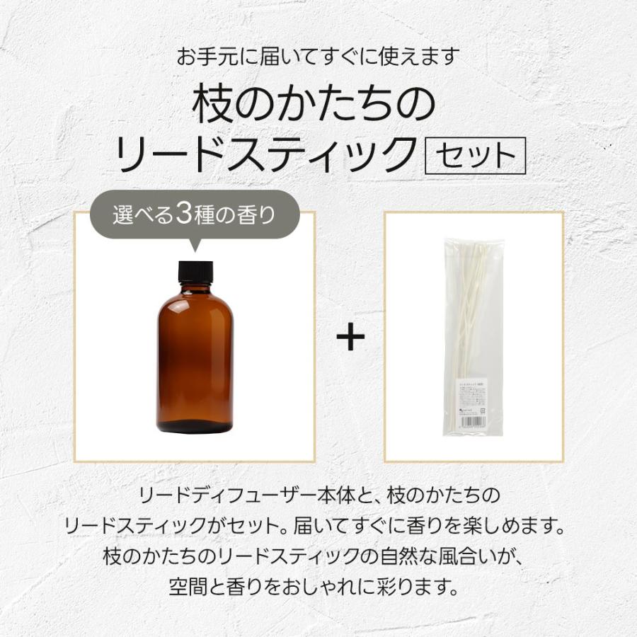 リードディフューザー 100ml スティック リードスティック 柳 枝の