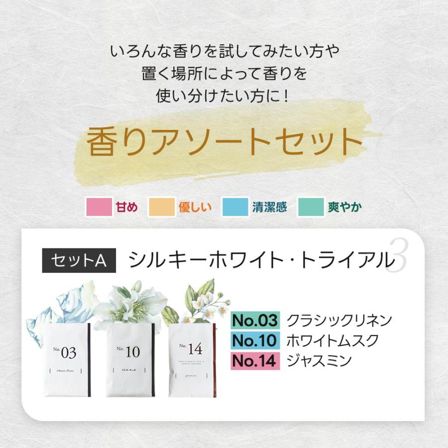 feellife 【在庫一掃セール】サシェ 3個 セット 車 芳香剤 ルーム
