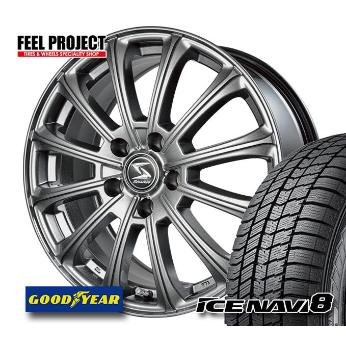 16インチ ホイールセット　スタッドレス ICENAVI 215/60R16 アイスガード 6 グッドイヤー ICE NAVI8 215/60R16 スタッドレス