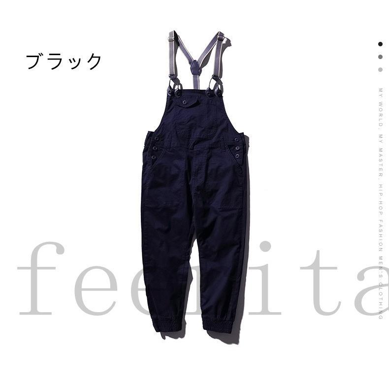 オーバーオールメンズおしゃれブランド無地柄黒つなぎサロペットオールインワンパンツボトムス大きいサイズ40代50代 Feecqbdk 699 フェリータ 通販 Yahoo ショッピング