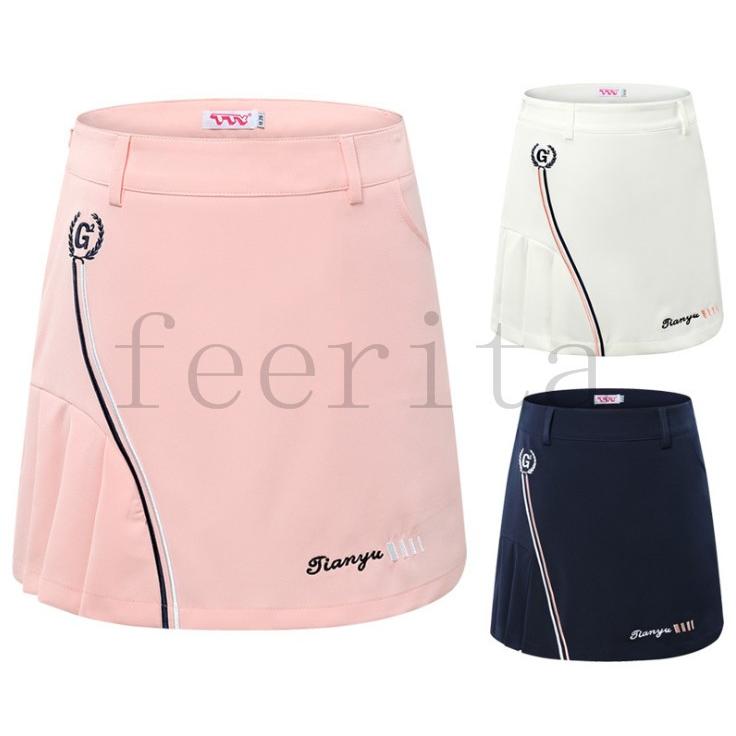 限時セールインナーパンツ一体型 ゴルフウェア レディース ゴルフ スカート スポーティー 無地 可愛い ミニスカート インナーパンツ付き 裏地付き 秋冬 Feercq フェリータ 通販 Yahoo ショッピング