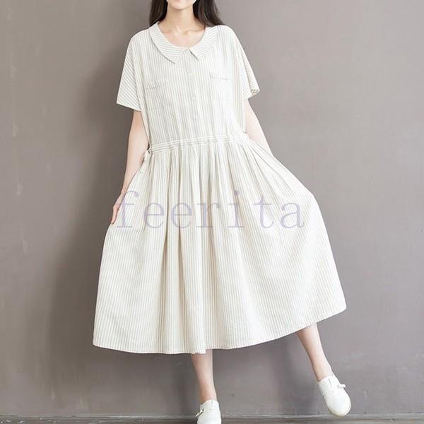 丸襟 ワンピース Aライン ワンピース フレアワンピース レトロ ワンピース 森ガール 春夏 レディース Feeri Taisxaa1425 フェリータ 通販 Yahoo ショッピング