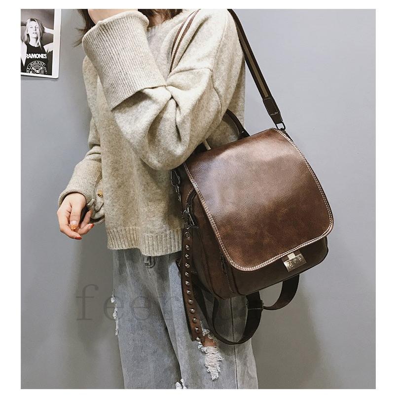 3way リュック レディース リュックサック レザーリュック 肩掛け バッグ 手提げ ショルダ おしゃれ かわいい 大容量 通学 通勤 旅行 Feertia Xxq フェリータ 通販 Yahoo ショッピング