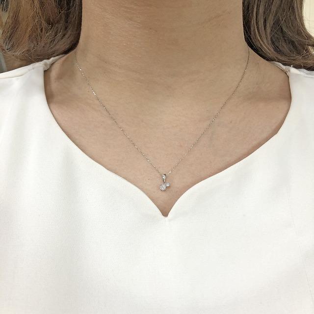 プラチナ ダイヤモンド ネックレス |  | 04