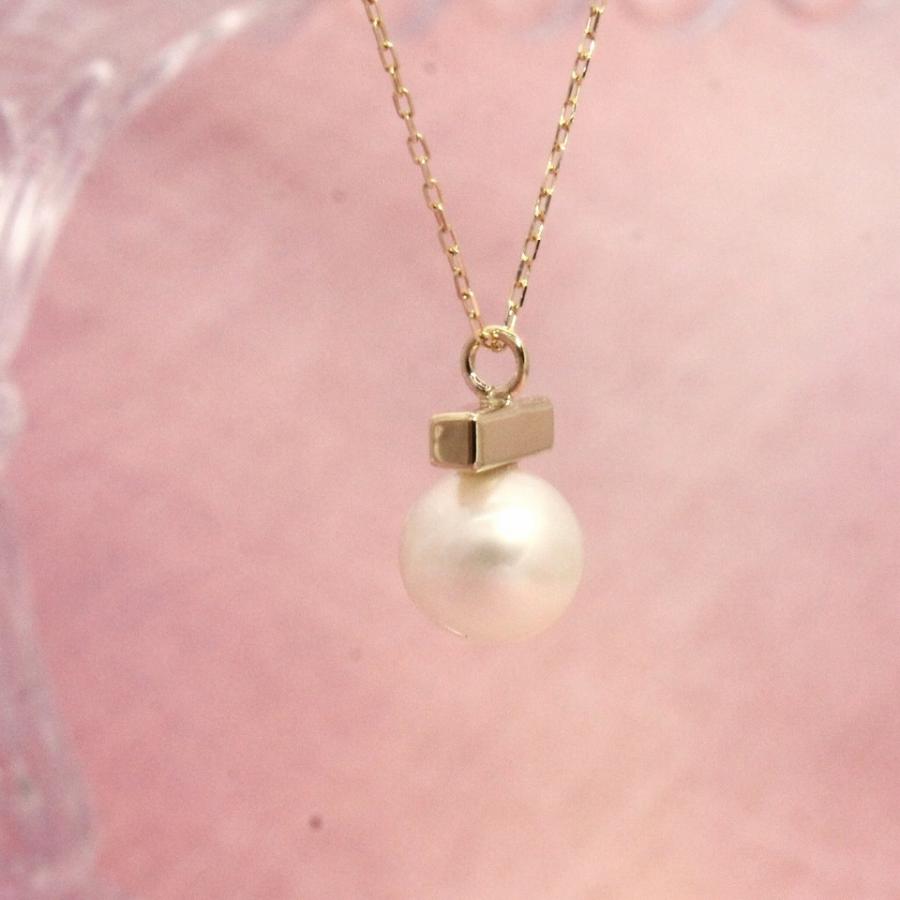 イエローゴールド 一粒パールネックレス 淡水パール タンスイ fefプライス |  | 01