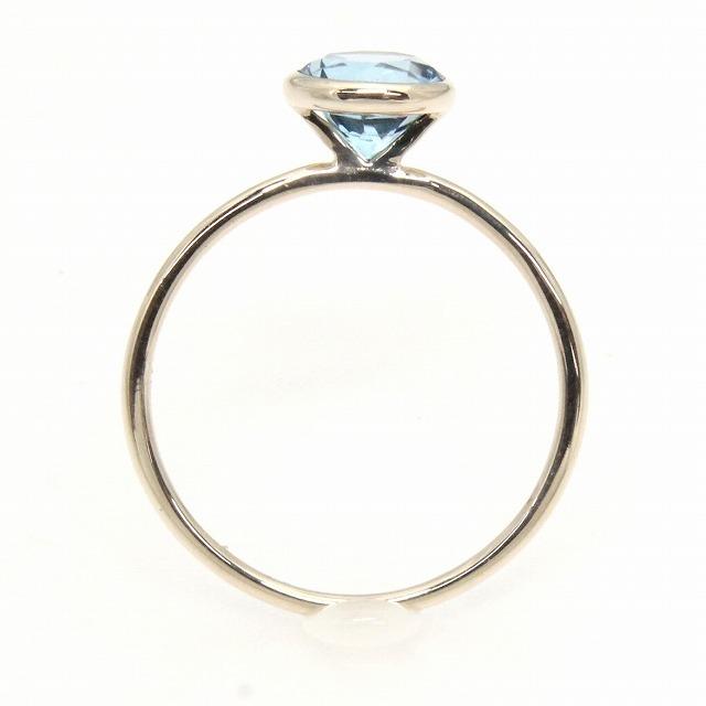 K10イエローゴールド ブルートパーズ 11月 誕生石 重ね着けリング 指輪 fefプライス |  | 02