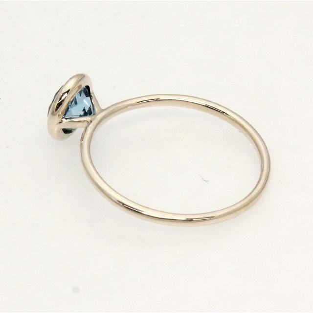 K10イエローゴールド ブルートパーズ 11月 誕生石 重ね着けリング 指輪 fefプライス |  | 03