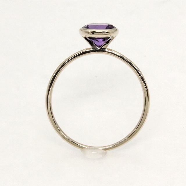 K10イエローゴールド アメジスト 2月 誕生石 重ね着けリング 指輪 fefプライス |  | 02