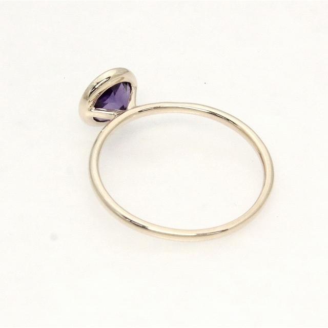 K10イエローゴールド アメジスト 2月 誕生石 重ね着けリング 指輪 fefプライス |  | 03