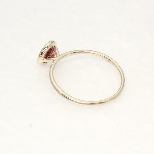 K10イエローゴールド ピンクトルマリン 10月 誕生石 重ね着けリング 指輪 fefプライス |  | 03