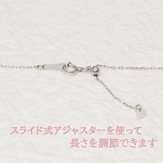 K18 ホワイトゴールド オープンハート ダイヤ ネックレス fefプライス |  | 03