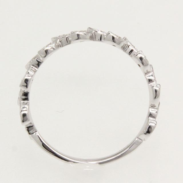 K10 ホワイトゴールド ダイヤリング リーフモチーフ fefプライス |  | 05