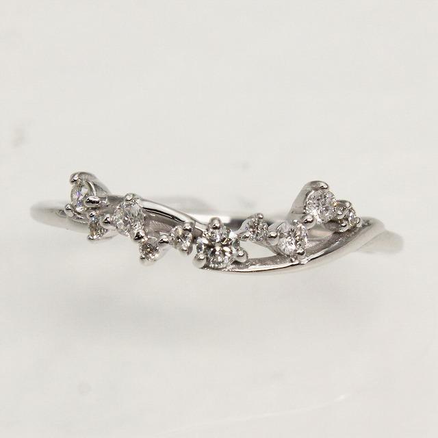 K10 ホワイトゴールド ダイヤモンドリング fefプライス |  | 01