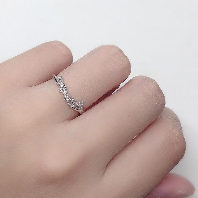 K10 ホワイトゴールド ダイヤモンドリング fefプライス |  | 05