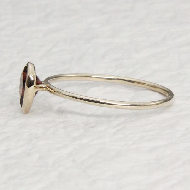 K10イエローゴールド ガーネット １月 誕生石 重ね着けリング 指輪 fefプライス |  | 02