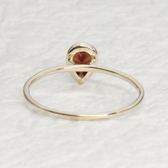 K10イエローゴールド ガーネット １月 誕生石 重ね着けリング 指輪 fefプライス |  | 03