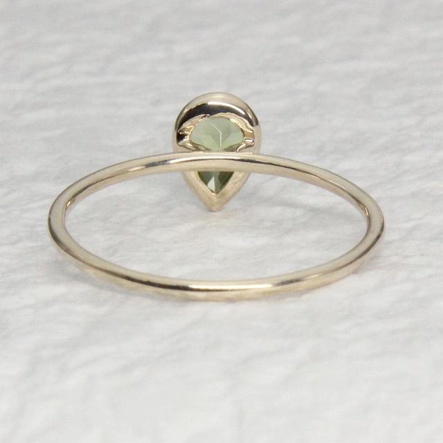 K10イエローゴールド ペリドット ８月 誕生石 重ね着けリング 指輪 fefプライス |  | 03