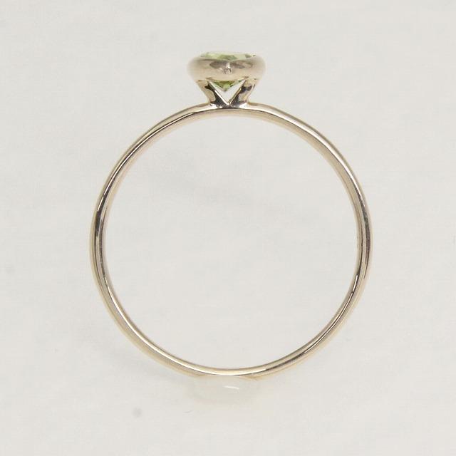 K10イエローゴールド ペリドット ８月 誕生石 重ね着けリング 指輪 fefプライス |  | 04