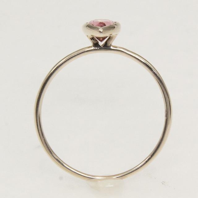 K10イエローゴールド ピンクトルマリン 10月 誕生石 重ね着けリング 指輪 fefプライス |  | 04