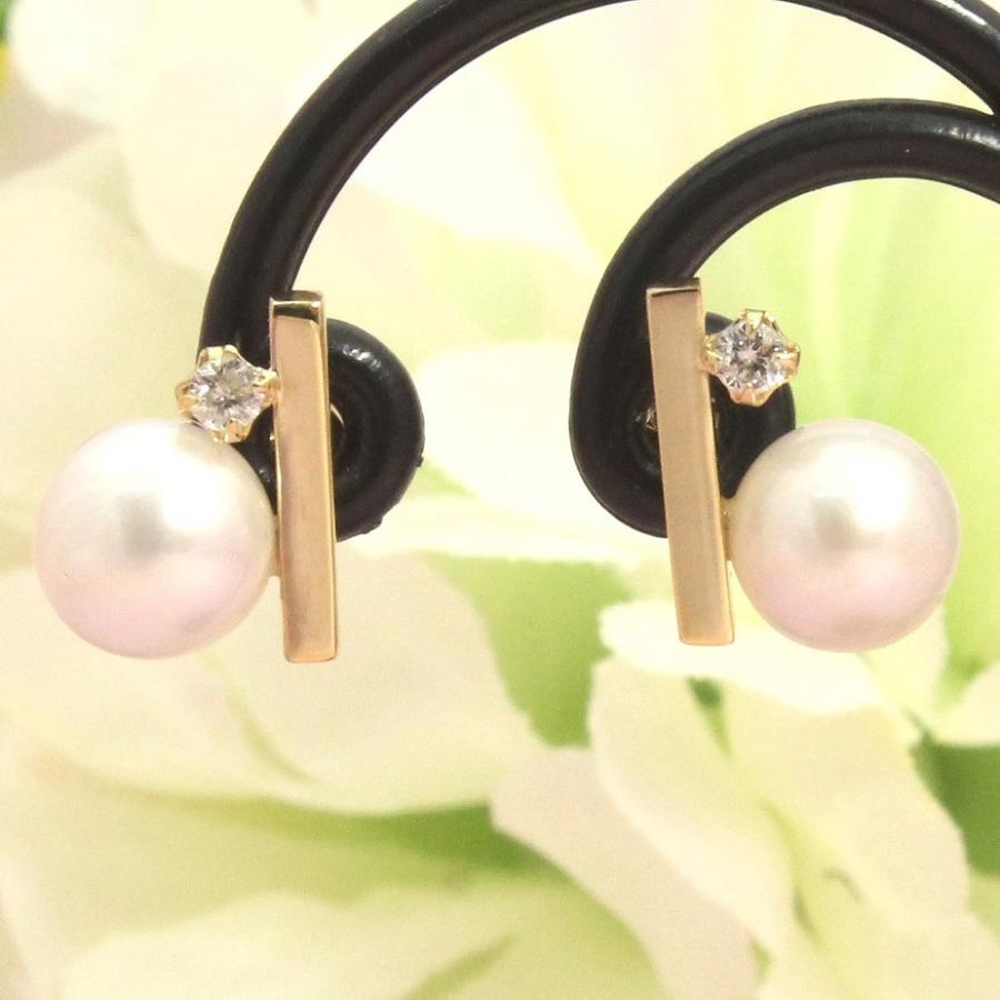 K18 イエローゴールド パールピアス 淡水パール タンスイ fefプライス |  | 01