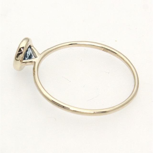 K10イエローゴールド ブルートパーズ 11月 誕生石 重ね着けリング 指輪 fefプライス |  | 02