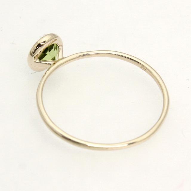 K10イエローゴールド ペリドット 8月 誕生石 重ね着けリング 指輪 fefプライス |  | 02