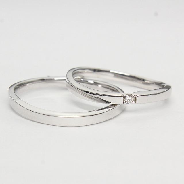 K10ホワイトゴールド 結婚指輪 マリッジリング ペアリング fefプライス |  | 02