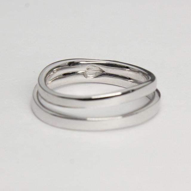 K10ホワイトゴールド 結婚指輪 マリッジリング ペアリング fefプライス |  | 03