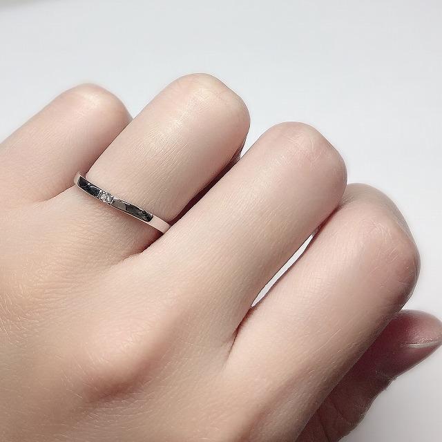 K10ホワイトゴールド 結婚指輪 マリッジリング ペアリング fefプライス |  | 05