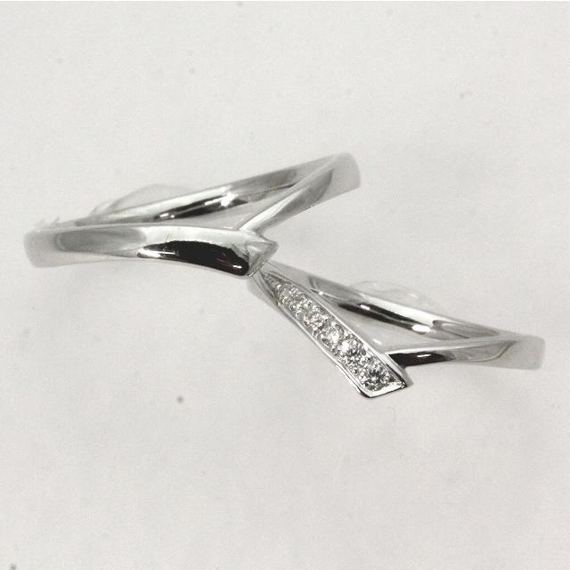 K10ホワイトゴールド 結婚指輪 マリッジリング ペアリング fefプライス |  | 01