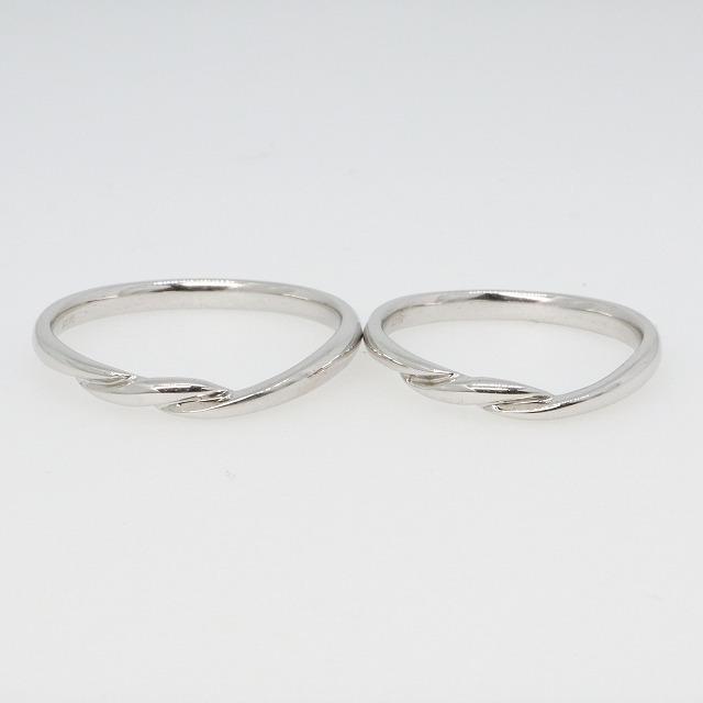 K10ホワイトゴールド 結婚指輪 マリッジリング ペアリング fefプライス |  | 02