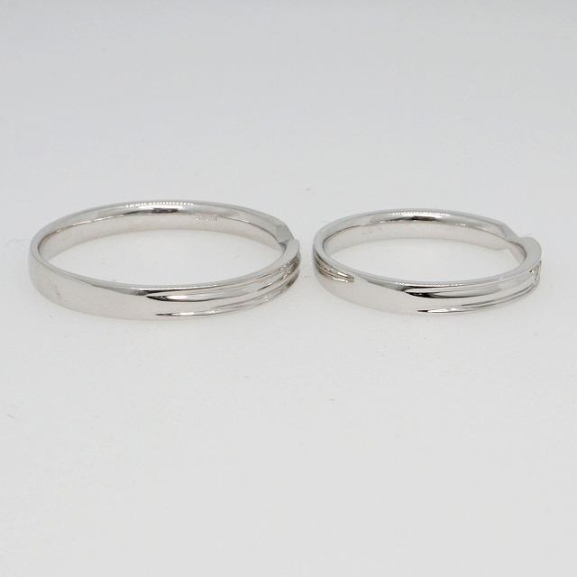 K10ホワイトゴールド 結婚指輪 マリッジリング ペアリング fefプライス |  | 03