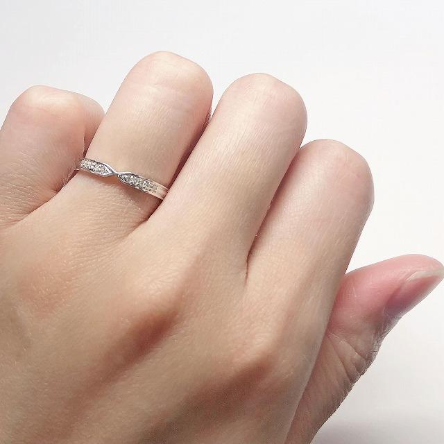 K10ホワイトゴールド 結婚指輪 マリッジリング ペアリング fefプライス |  | 05
