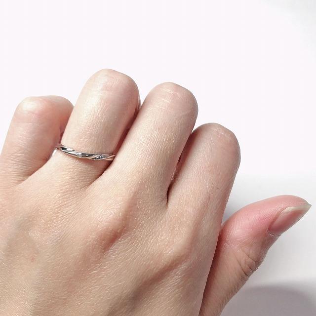 K10ホワイトゴールド 結婚指輪 マリッジリング ペアリング fefプライス |  | 05