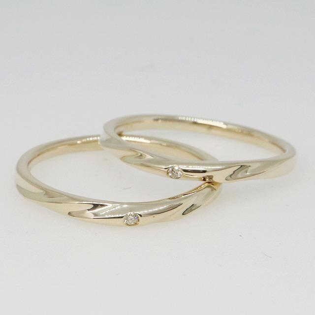 K10イエローゴールド 結婚指輪 マリッジリング ペアリング fefプライス |  | 02