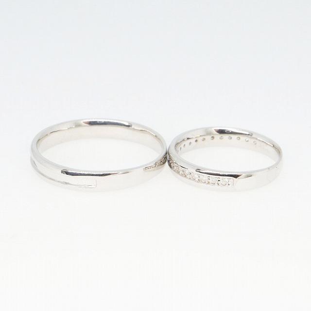 K10ホワイトゴールド 結婚指輪 マリッジリング ペアリング fefプライス |  | 03