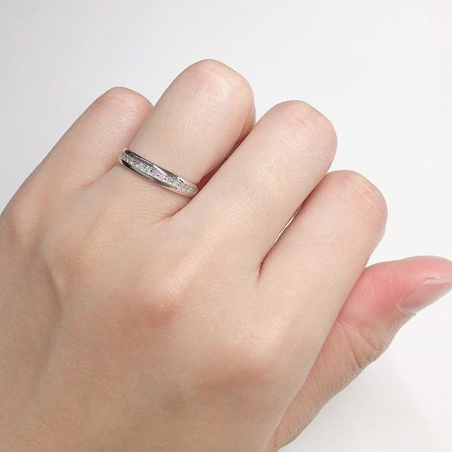 K10ホワイトゴールド 結婚指輪 マリッジリング ペアリング fefプライス |  | 05