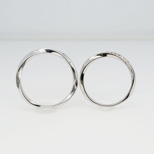 K10ホワイトゴールド 結婚指輪 マリッジリング ペアリング fefプライス |  | 03
