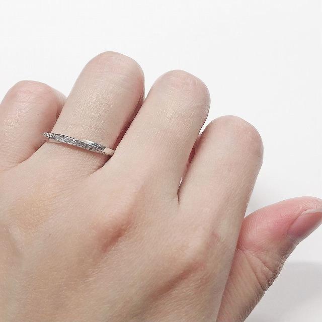 K10ホワイトゴールド 結婚指輪 マリッジリング ペアリング fefプライス |  | 05