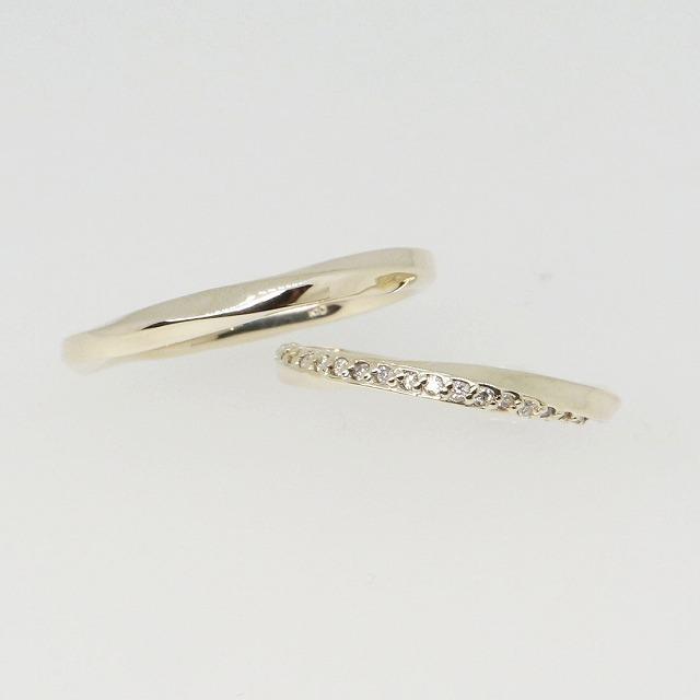 K10イエローゴールド 結婚指輪 マリッジリング ペアリング fefプライス |  | 01