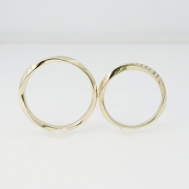 K10イエローゴールド 結婚指輪 マリッジリング ペアリング fefプライス |  | 03