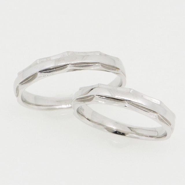 K10ホワイトゴールド 結婚指輪 マリッジリング ペアリング fefプライス | 
